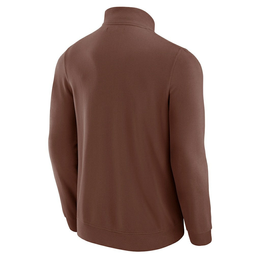 Cleveland Browns J. Palmer QB1 Full-Zip Sweatshirt - Tan online