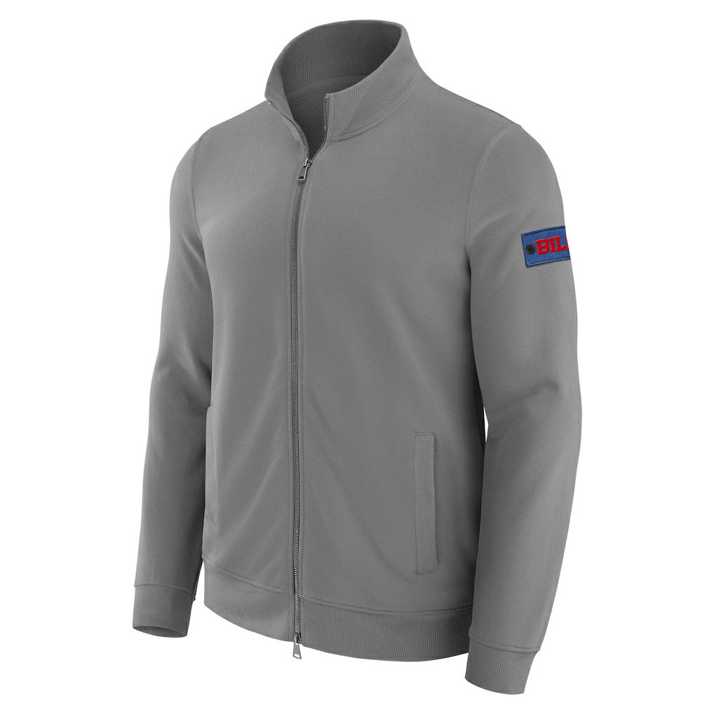 Buffalo Bills J. Palmer QB1 Full-Zip Sweatshirt - Graphite outlet