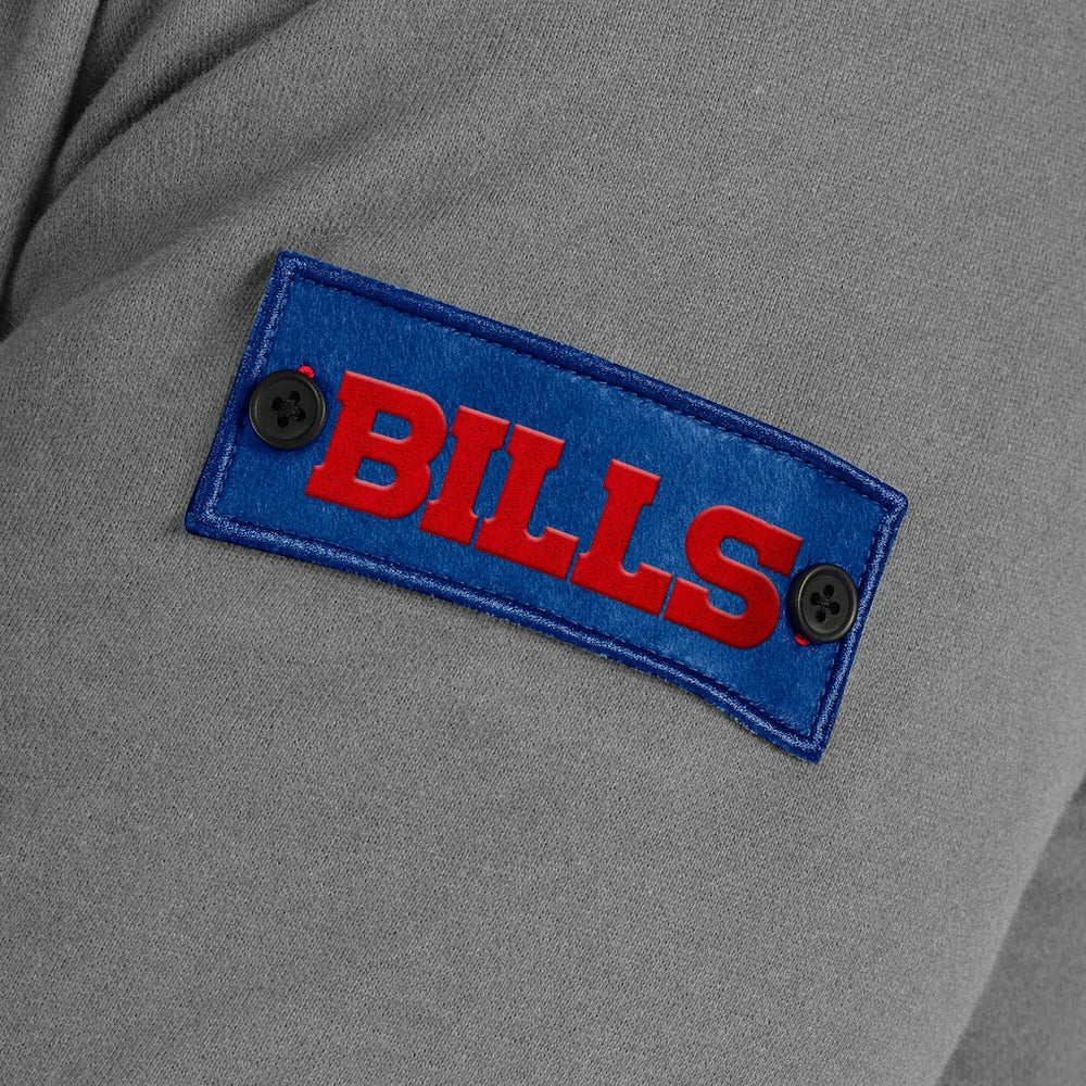Buffalo Bills J. Palmer QB1 Full-Zip Sweatshirt - Graphite outlet