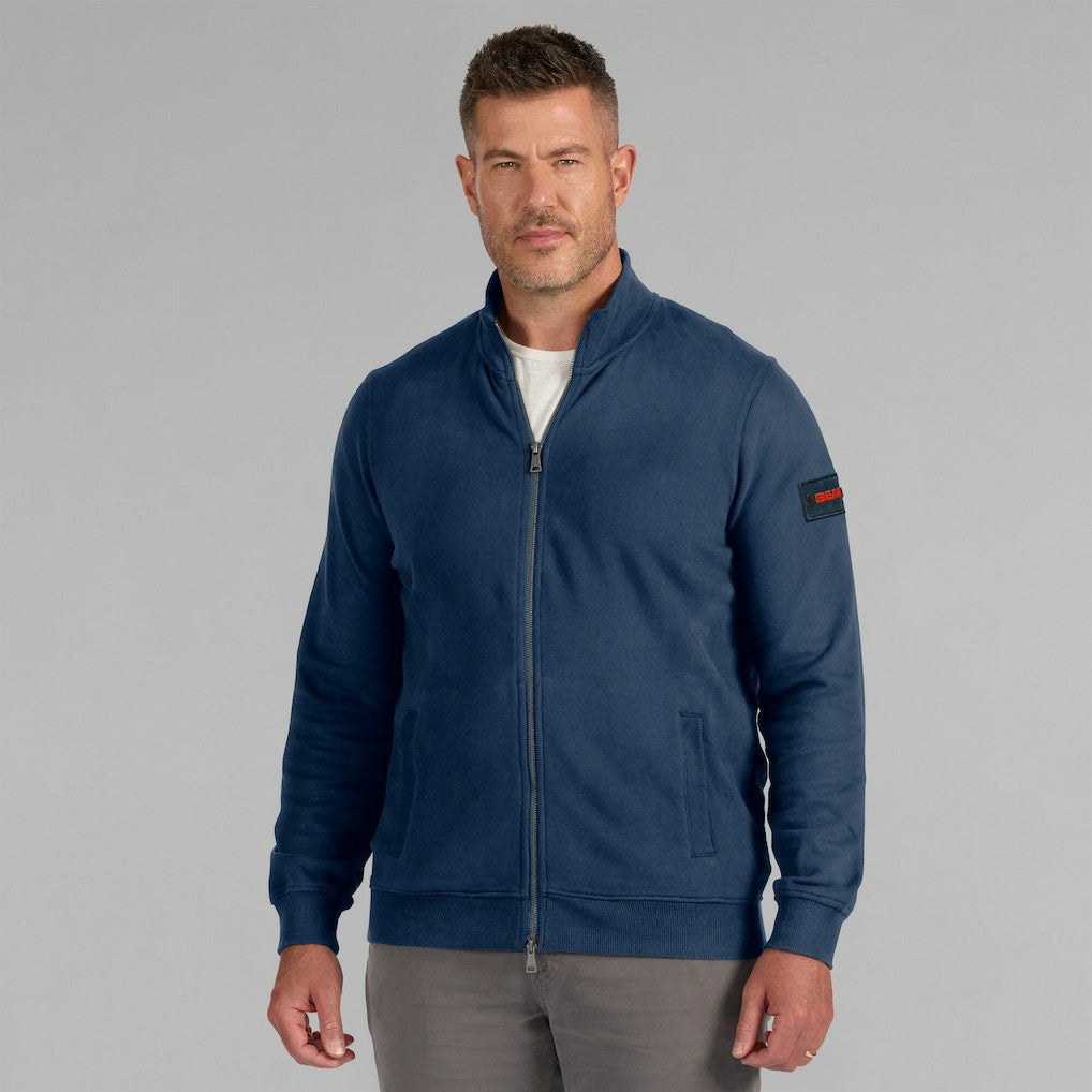 Chicago Bears J. Palmer QB1 Full-Zip Sweatshirt - Navy for sale