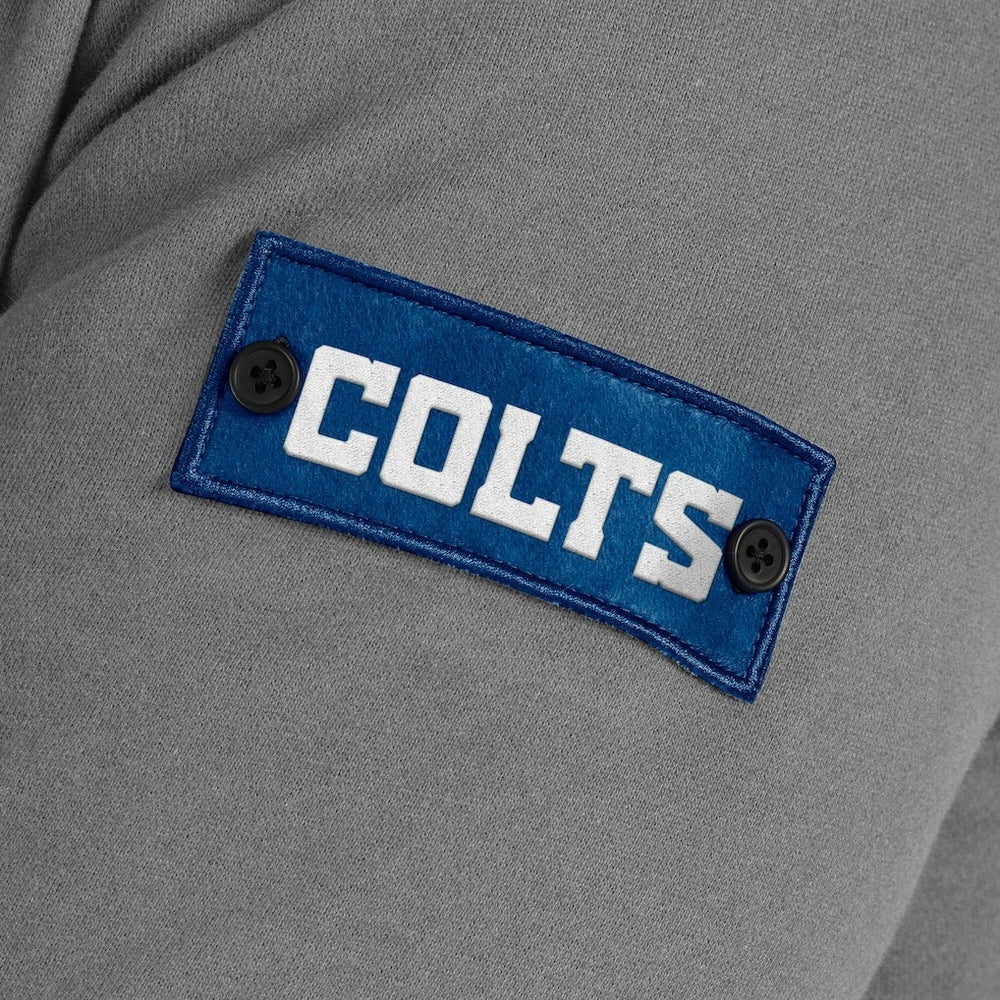 Indianapolis Colts J. Palmer QB1 Full-Zip Sweatshirt - Graphite discount
