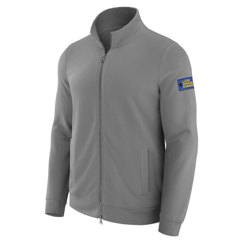 Los Angeles Rams J. Palmer QB1 Full-Zip Sweatshirt - Graphite cheap