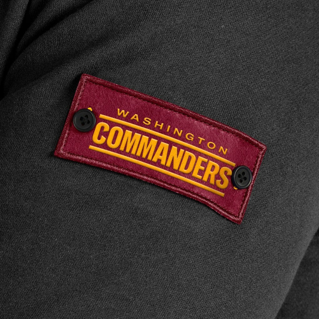 Washington Commanders J. Palmer QB1 Full-Zip Sweatshirt - Black outlet