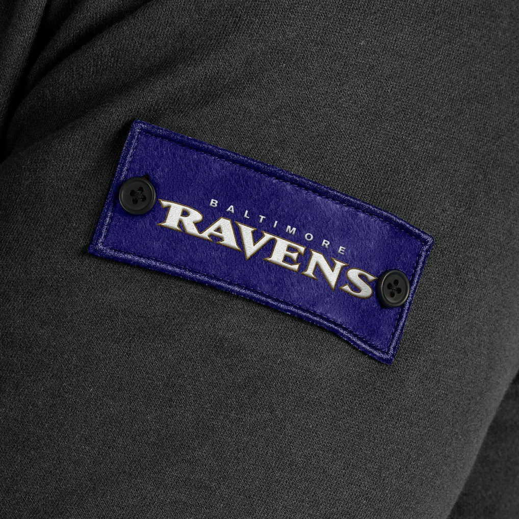 Baltimore Ravens J. Palmer QB1 Full-Zip Sweatshirt - Black sale