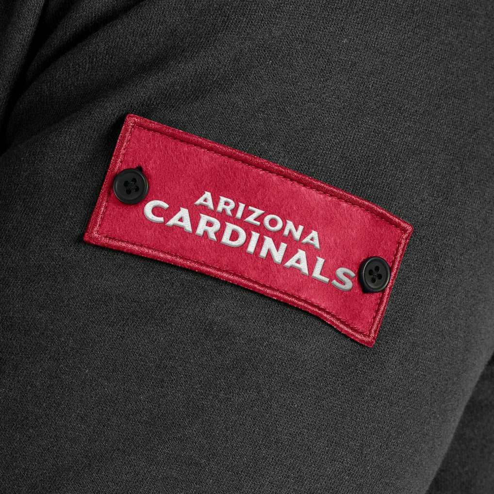 Arizona Cardinals J. Palmer QB1 Full-Zip Sweatshirt - Black for sale