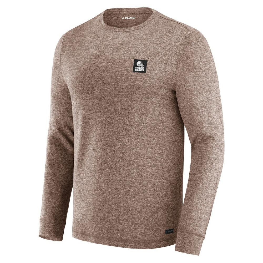 Cleveland Browns J. Palmer Four Down Long Sleeve T-Shirt - Brown discount