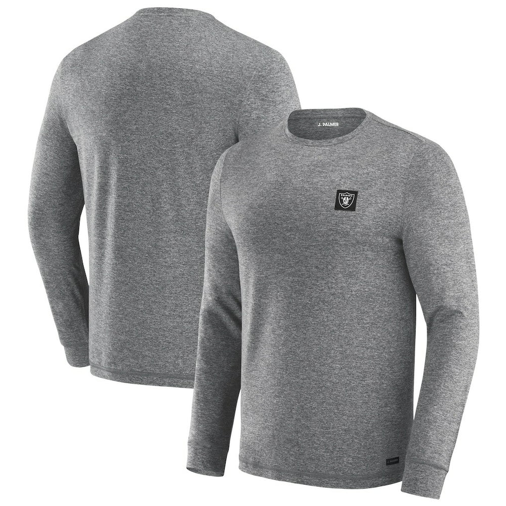 Las Vegas Raiders J. Palmer Four Down Long Sleeve T-Shirt - Black for sale