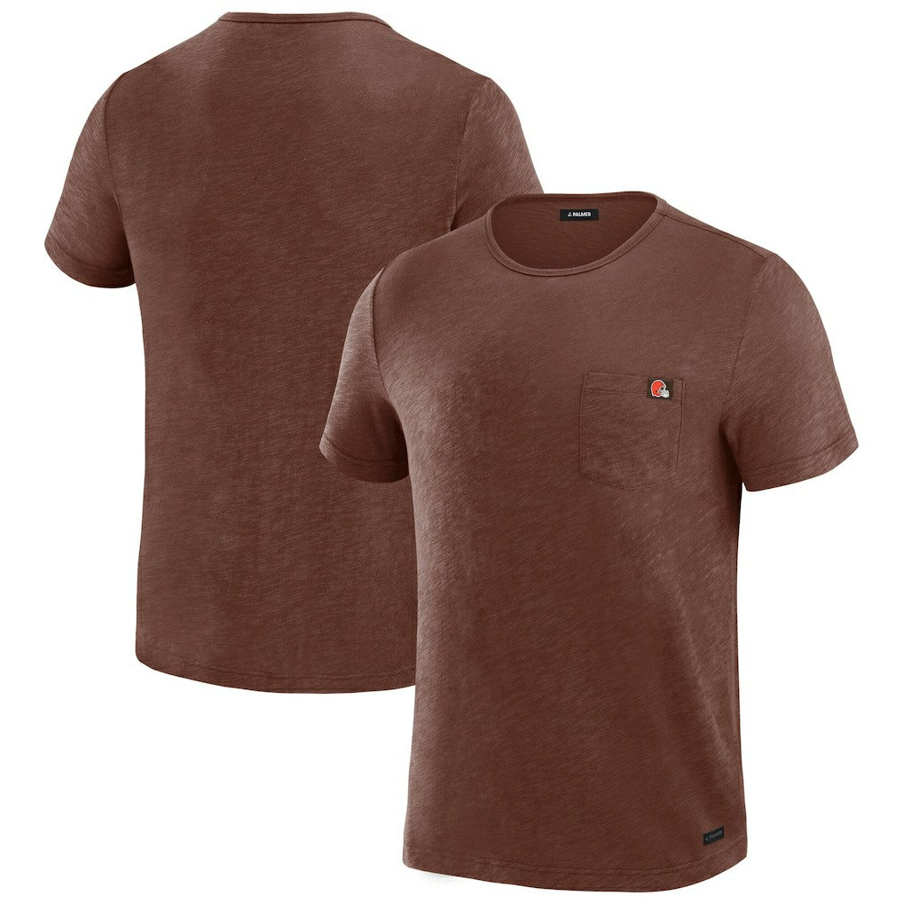 Cleveland Browns J. Palmer In-The-Pocket T-Shirt - Brown on sale