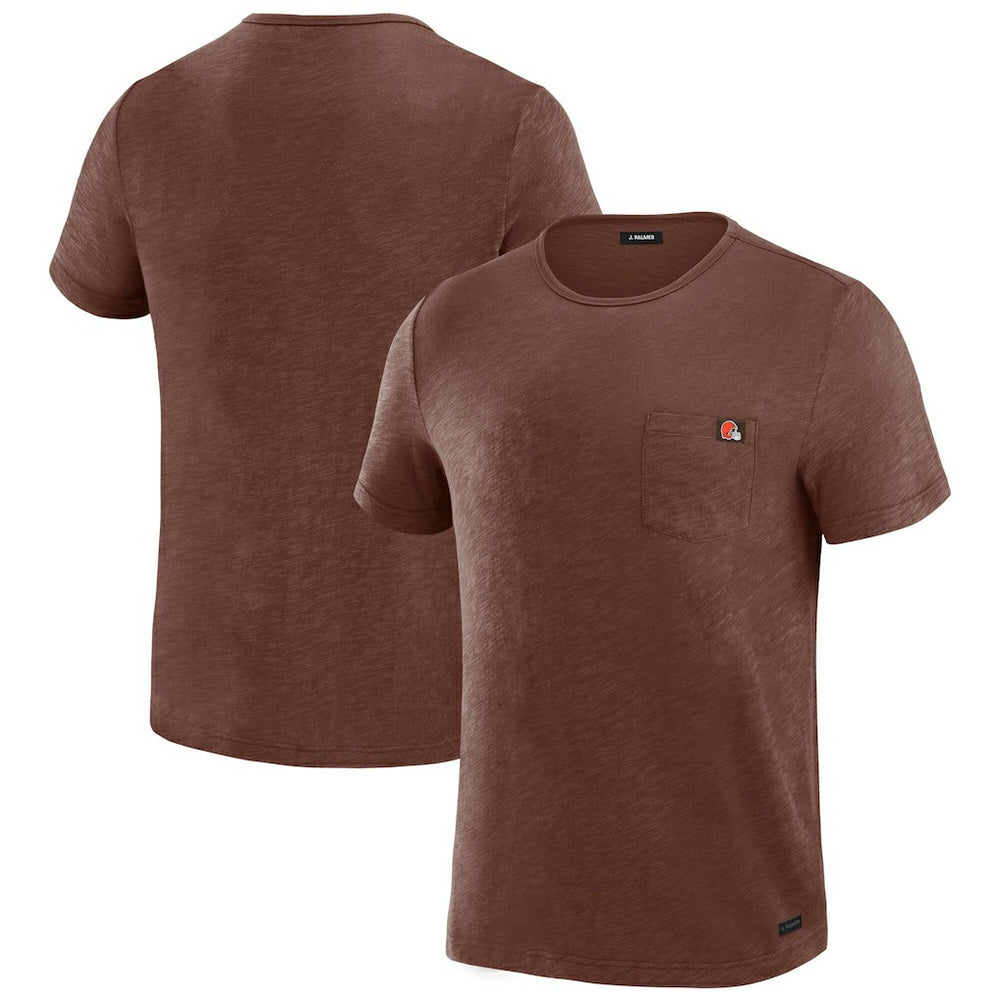 Cleveland Browns J. Palmer In-The-Pocket T-Shirt - Brown on sale