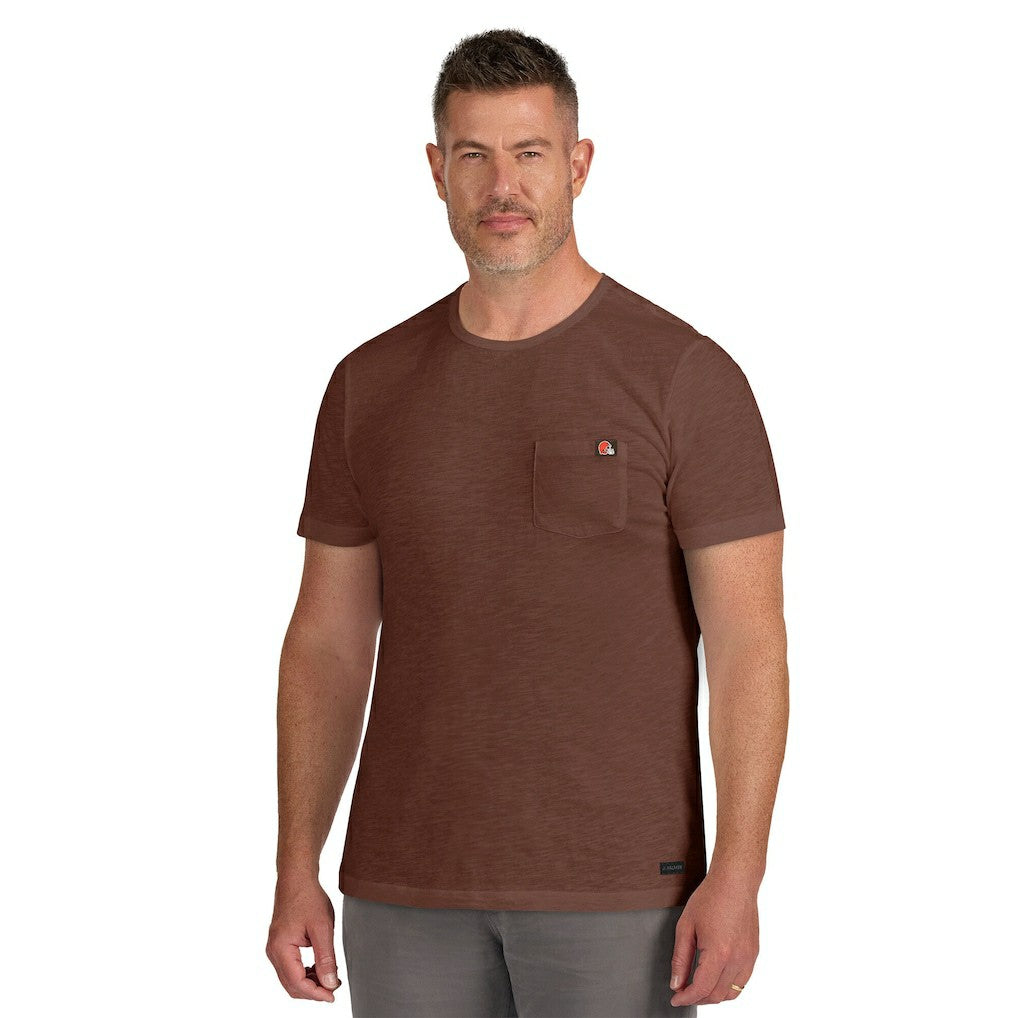 Cleveland Browns J. Palmer In-The-Pocket T-Shirt - Brown on sale