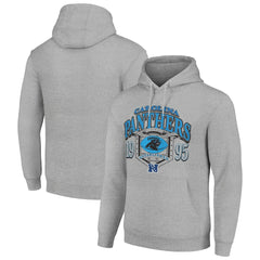 Carolina Panthers Starter 80s Retro Pullover Hoodie - Heather Gray outlet