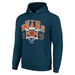 Chicago Bears Starter 80s Retro Pullover Hoodie - Navy online