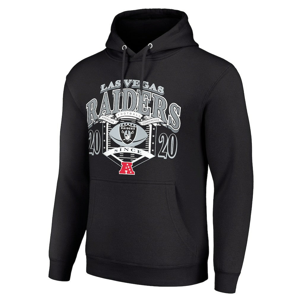 Las Vegas Raiders Starter 80s Retro Pullover Hoodie - Black sale
