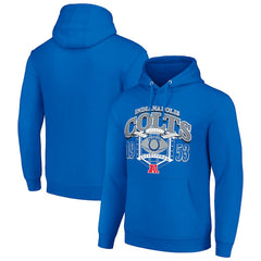 Indianapolis Colts Starter 80s Retro Pullover Hoodie - Royal discount