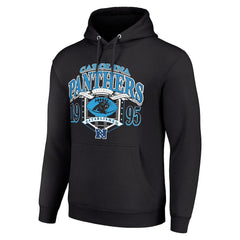 Carolina Panthers Starter 80s Retro Pullover Hoodie - Black sale