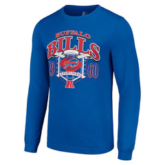 Buffalo Bills Starter Retro Long Sleeve Graphic T-Shirt - Royal on sale