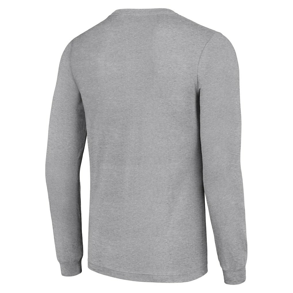 Buffalo Bills Starter Retro Long Sleeve Graphic T-Shirt - Heather Gray on sale