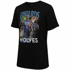Anthony Edwards Minnesota Timberwolves Stadium Essentials Unisex Player Crossroads T-Shirt - Black for sale