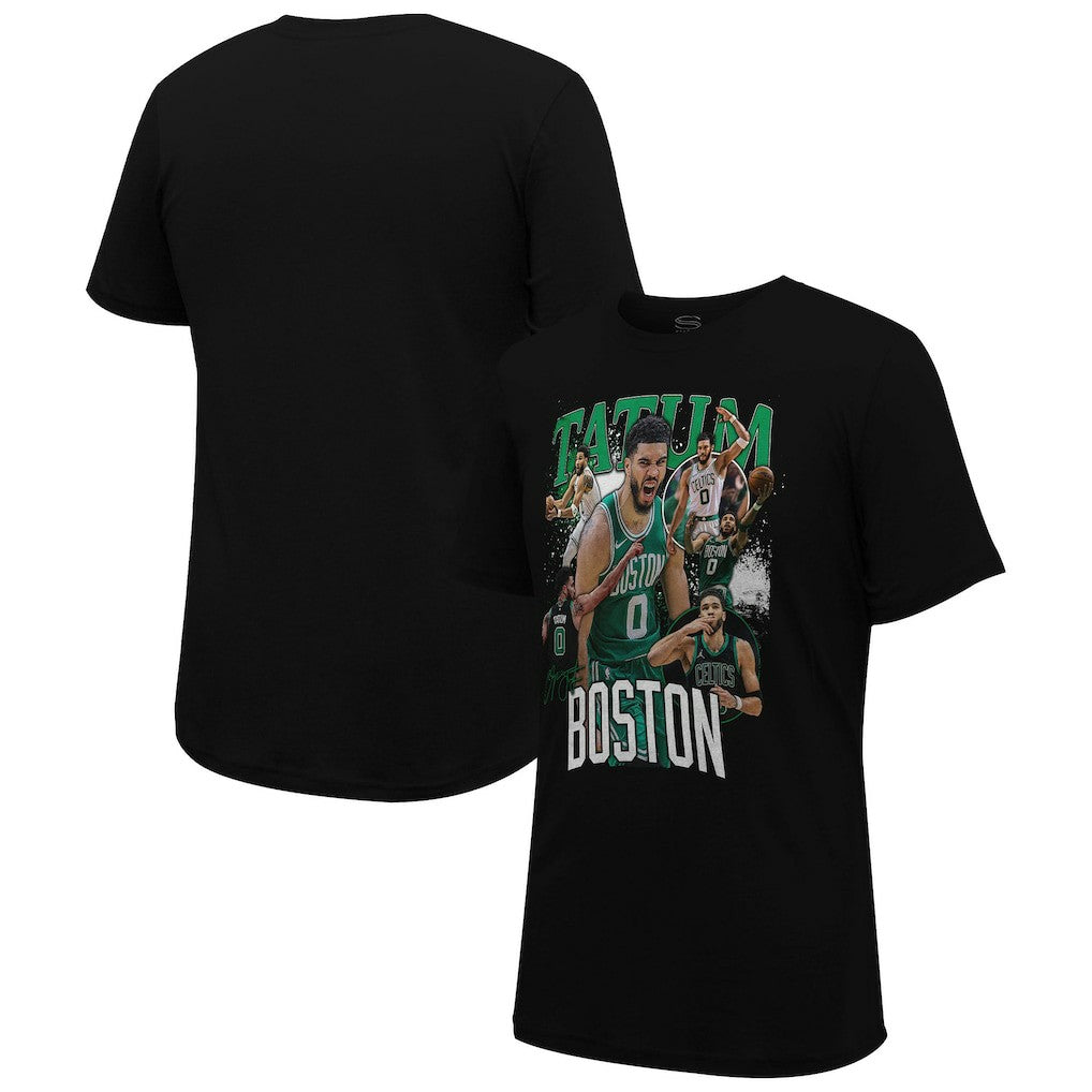 Jayson Tatum Boston Celtics Stadium Essentials Unisex Player Crossroads T-Shirt - Black for sale