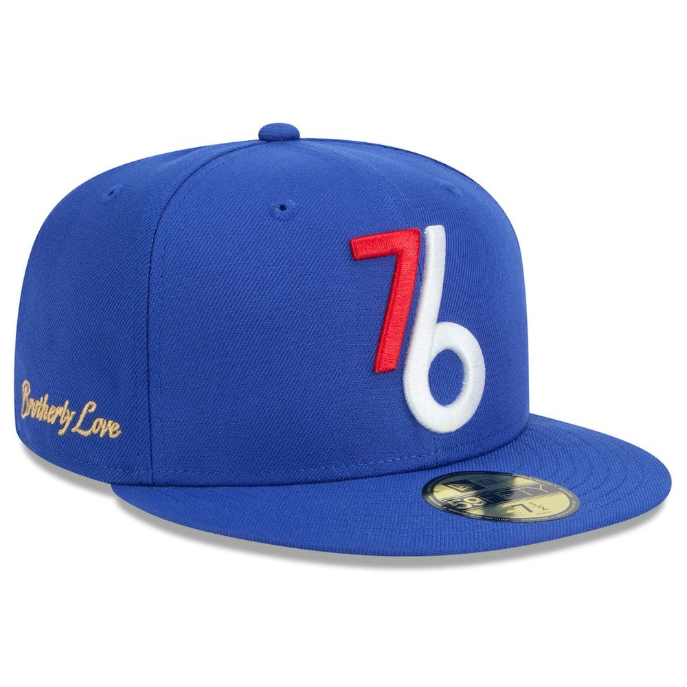 Philadelphia 76ers 2024/25 City Edition Alternate 59FIFTY Fitted Hat - Royal shop