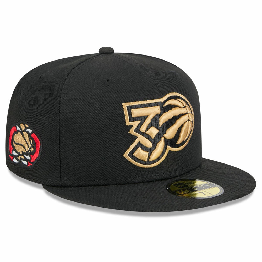 Toronto Raptors 2024/25 City Edition Alternate 59FIFTY Fitted Hat - Black on sale