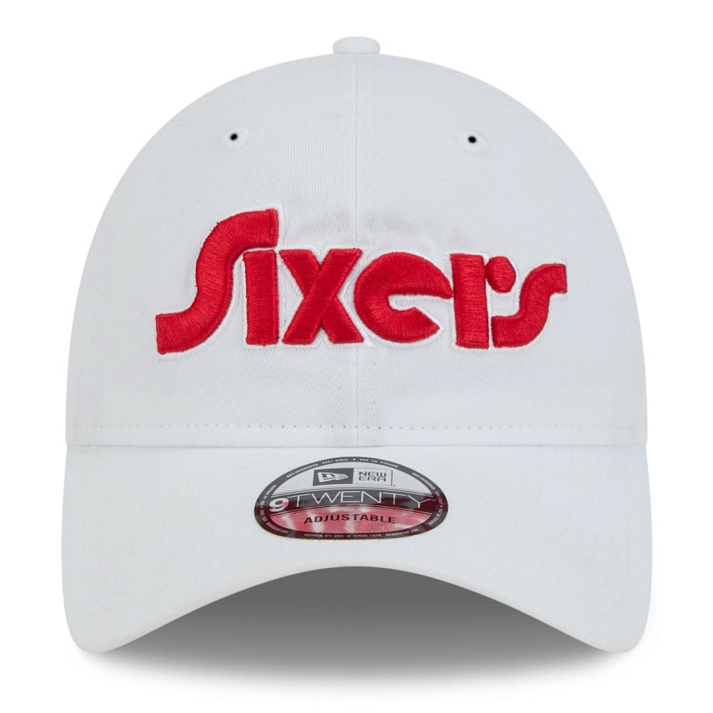 Philadelphia 76ers 2024/25 City Edition 9TWENTY Adjustable Hat - White for sale