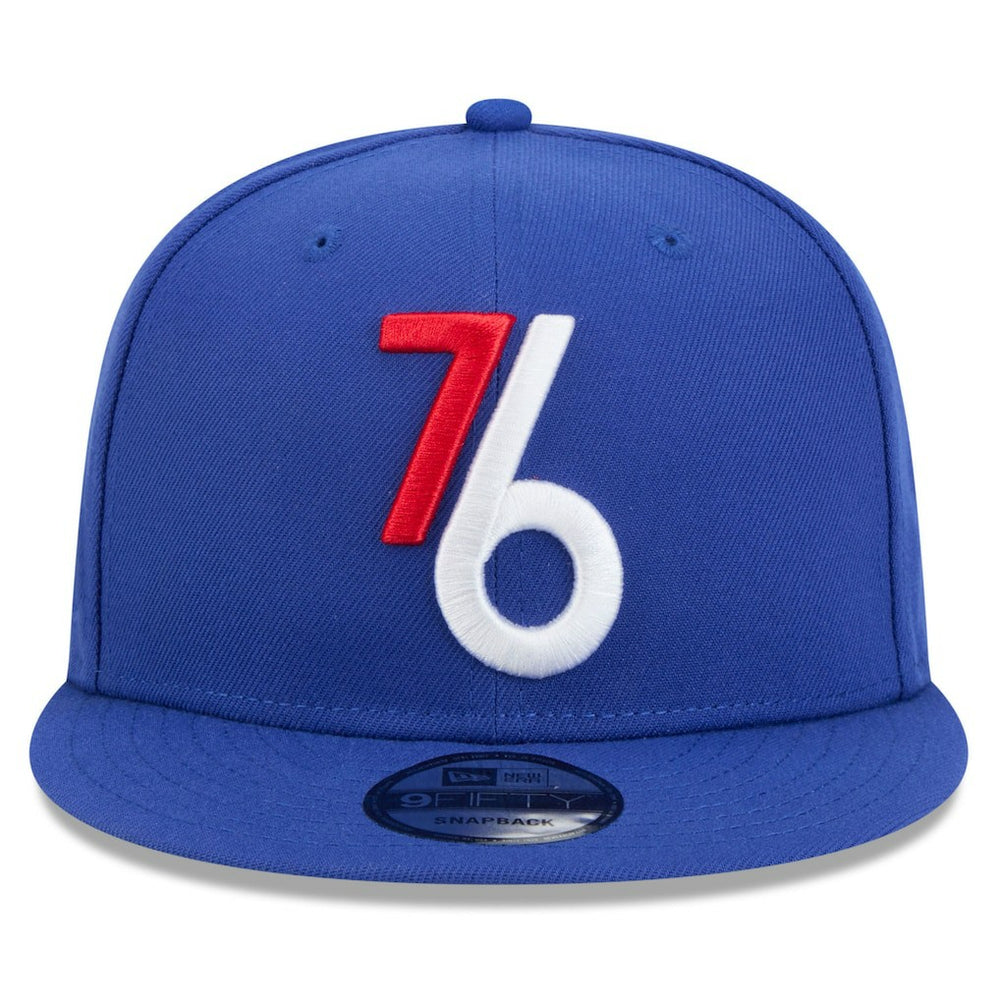 Philadelphia 76ers 2024/25 City Edition Alternate 9FIFTY Snapback Hat - Royal on sale