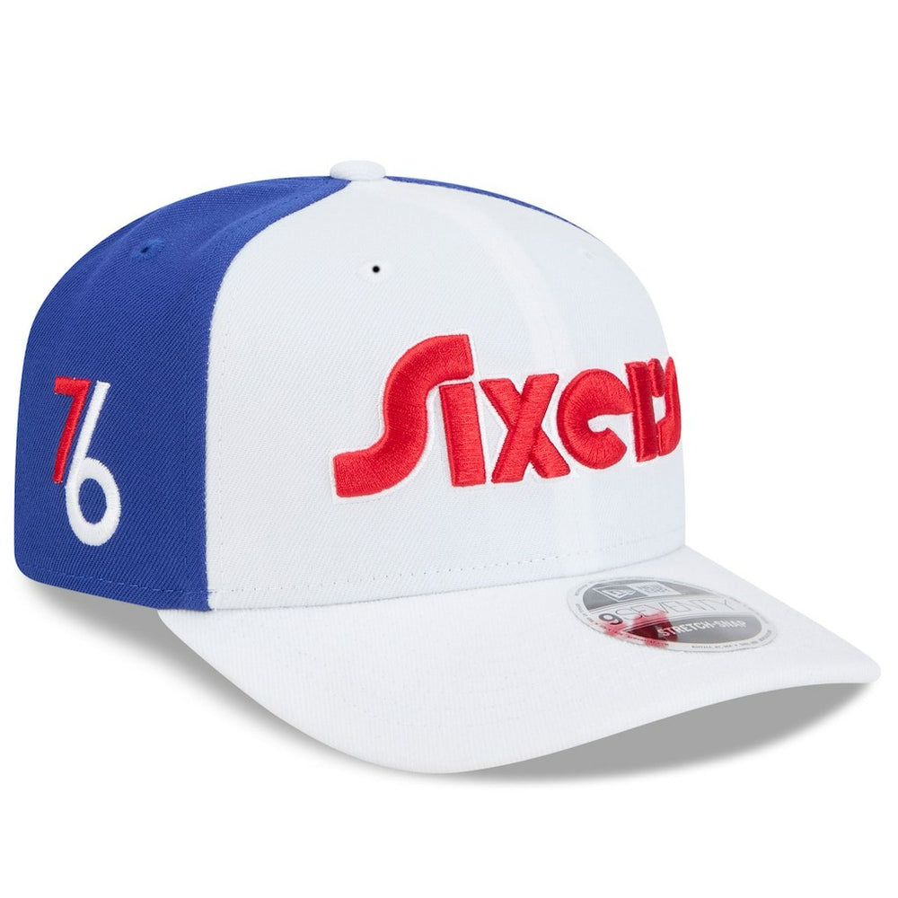 Philadelphia 76ers 2024/25 City Edition 9SEVENTY Stretch-Snap Hat - White shop