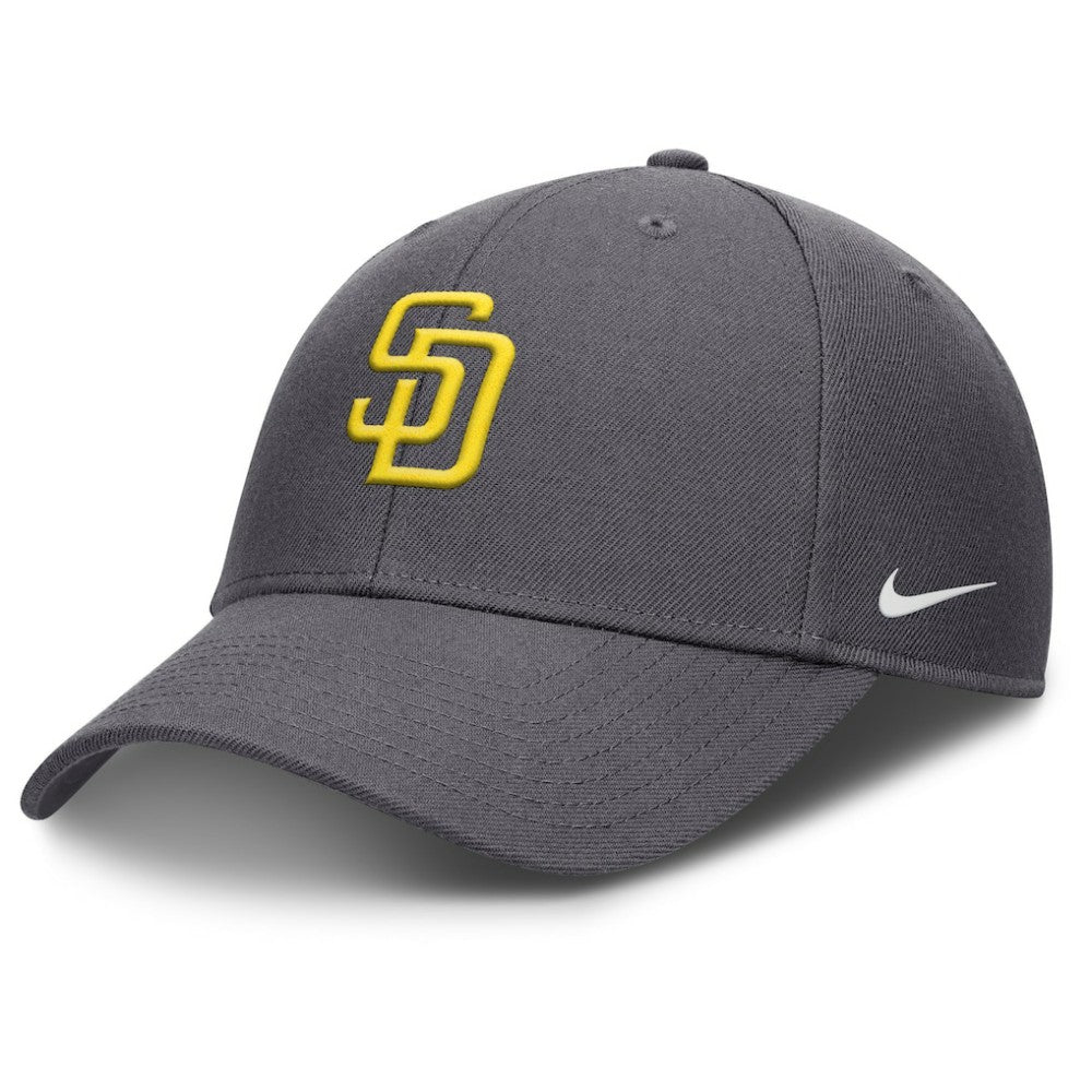 San Diego Padres Club Performance Adjustable Hat Gray