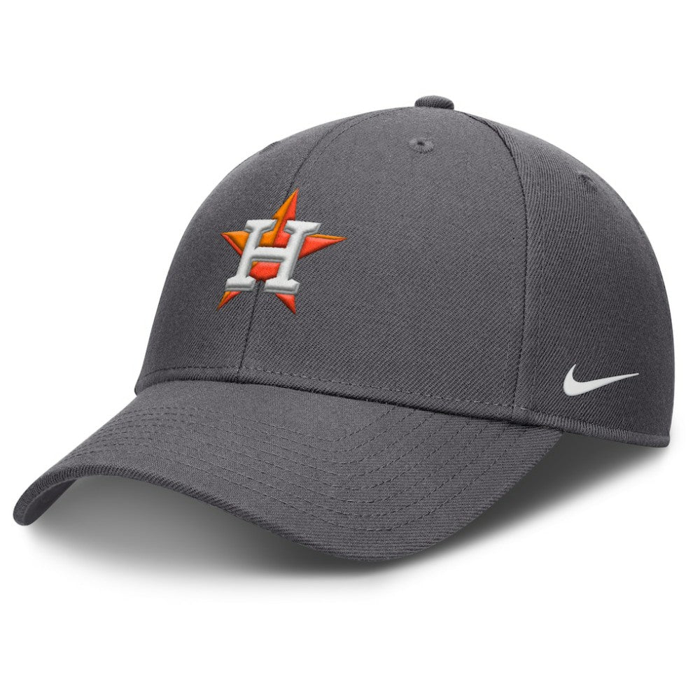 Houston Astros Club Performance Adjustable Hat Gray