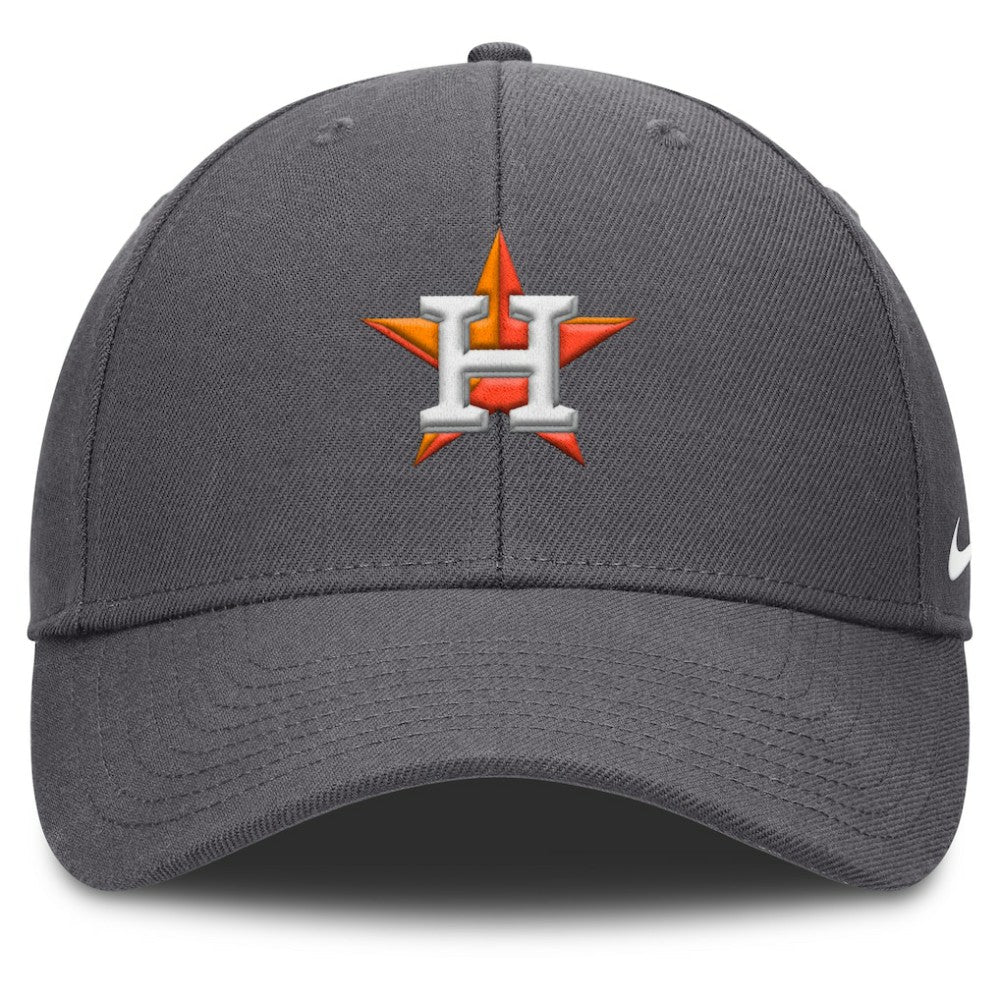 Houston Astros Club Performance Adjustable Hat Gray