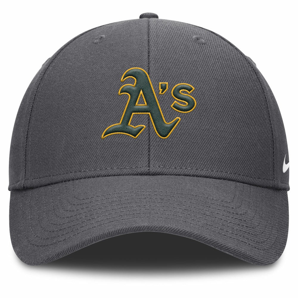 Athletics Club Performance Adjustable Hat Gray