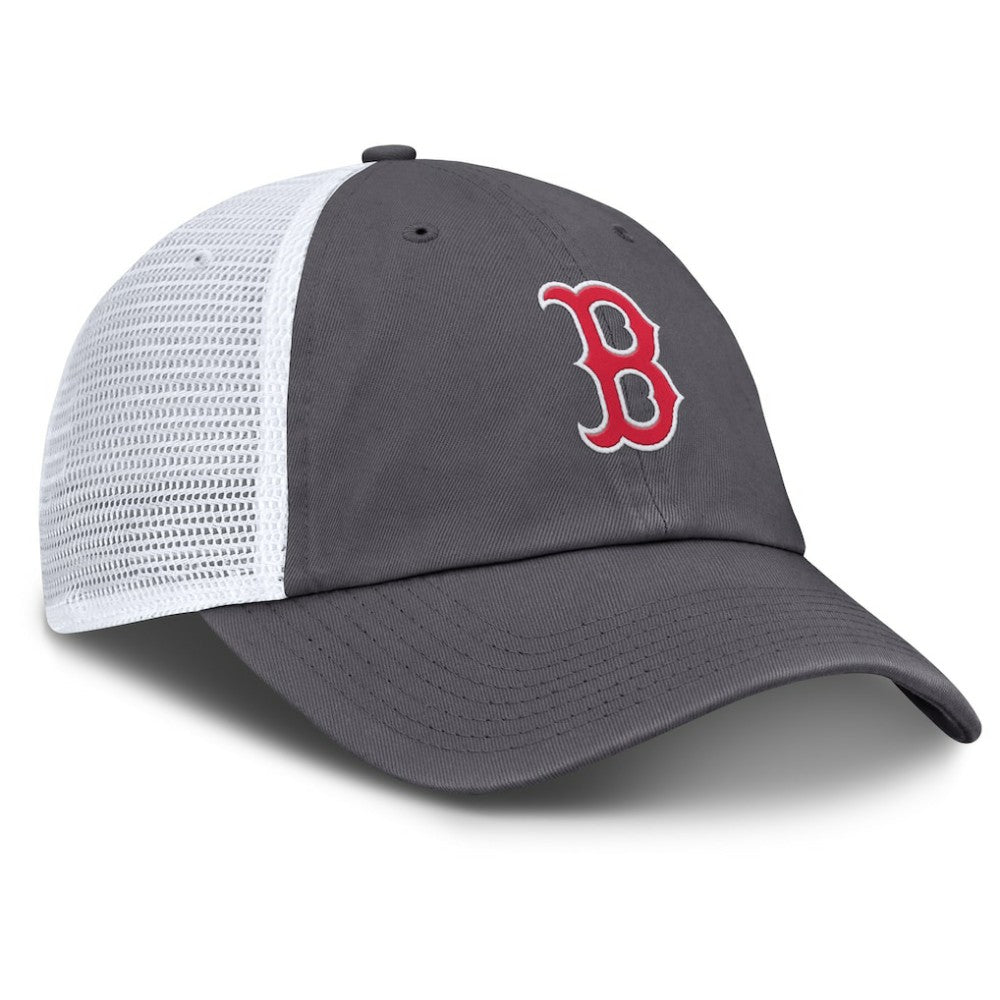 Boston Red Sox Adjustable Trucker Hat Gray