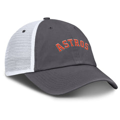 Houston Astros Wordmark Club Adjustable Trucker Hat Gray