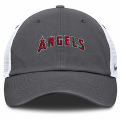 Los Angeles Angels Wordmark Club Adjustable Trucker Hat Gray