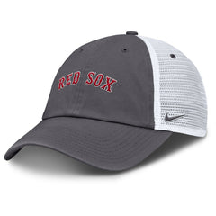 Boston Red Sox Wordmark Club Adjustable Trucker Hat Gray