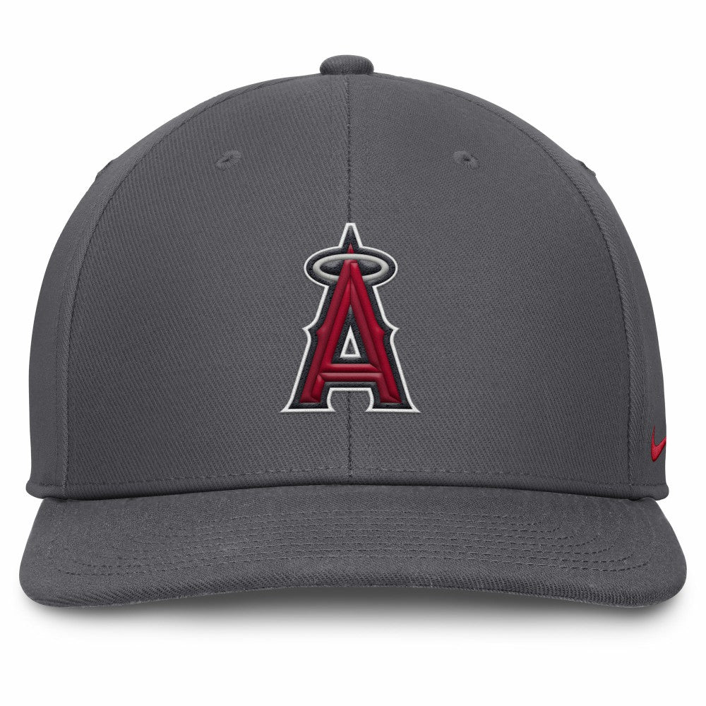 Los Angeles Angels Pro Performance Snapback Hat Gray