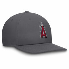 Los Angeles Angels Pro Performance Snapback Hat Gray