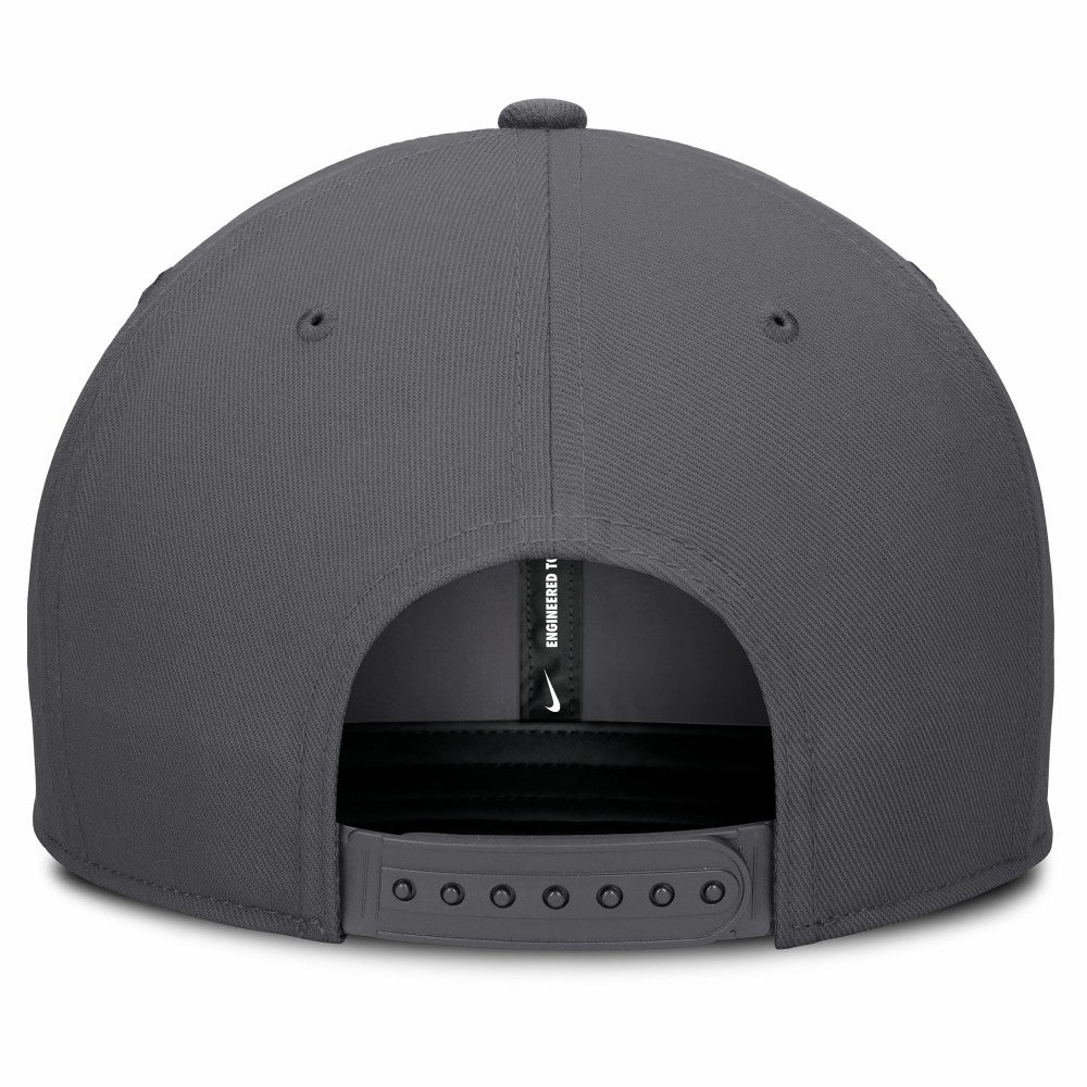 Los Angeles Angels Pro Performance Snapback Hat Gray