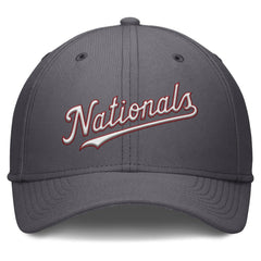 Washington Nationals Swoosh Performance Flex Hat Gray
