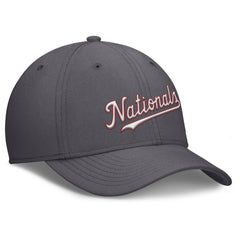 Washington Nationals Swoosh Performance Flex Hat Gray