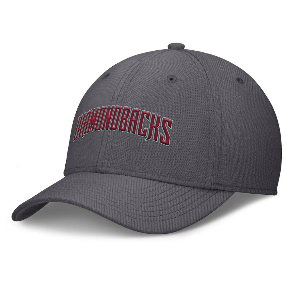 Arizona Diamondbacks Swoosh Performance Flex Hat Gray