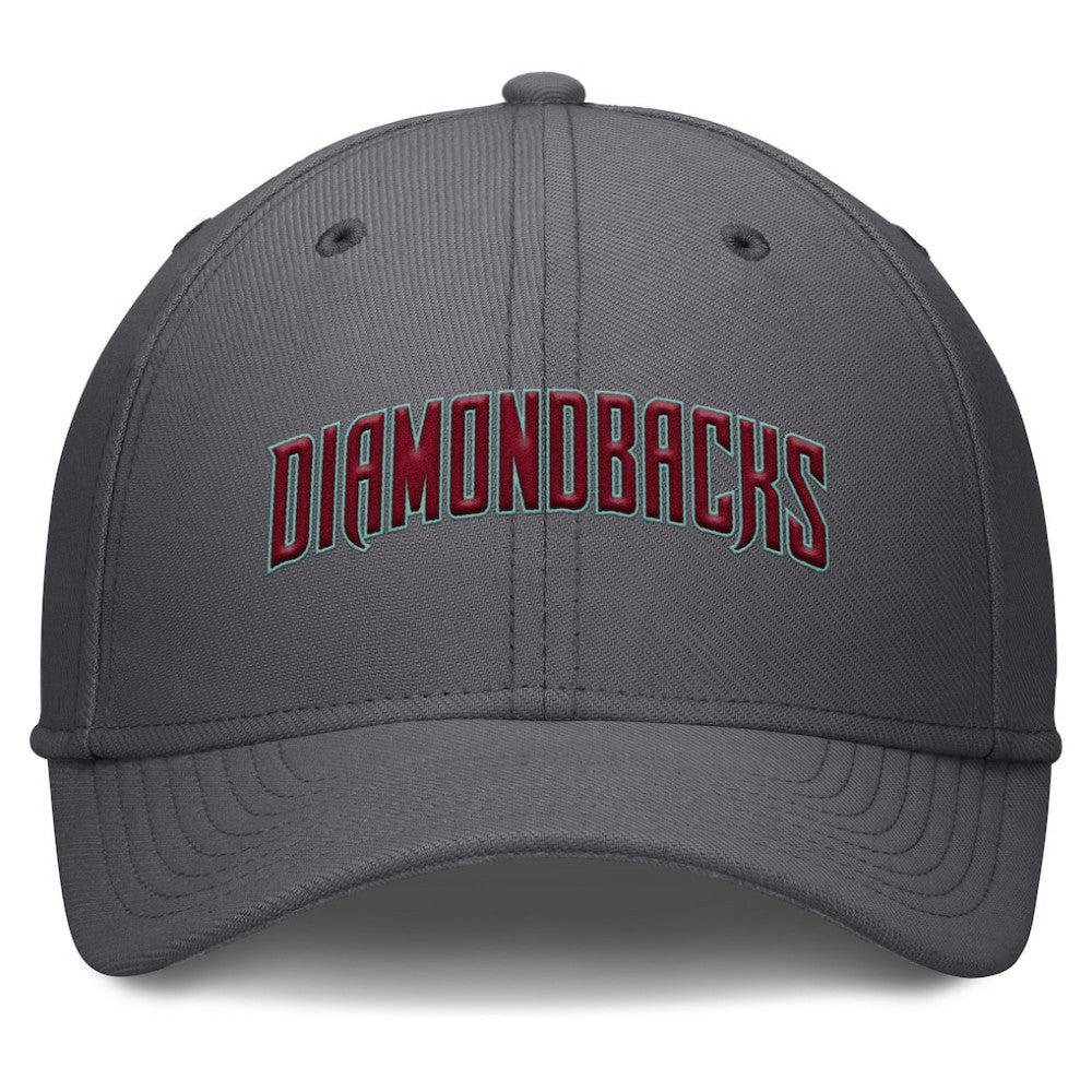 Arizona Diamondbacks Swoosh Performance Flex Hat Gray