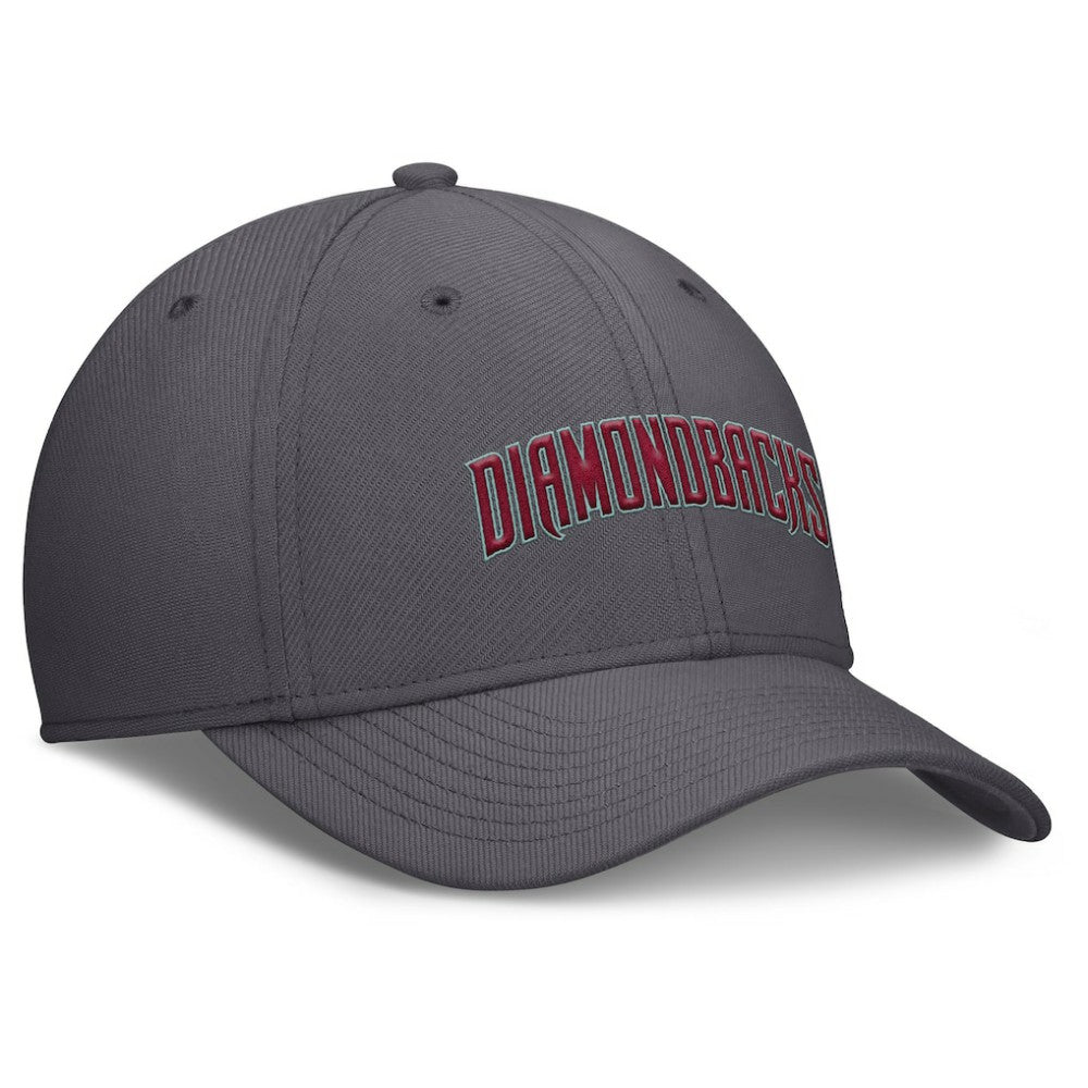 Arizona Diamondbacks Swoosh Performance Flex Hat Gray
