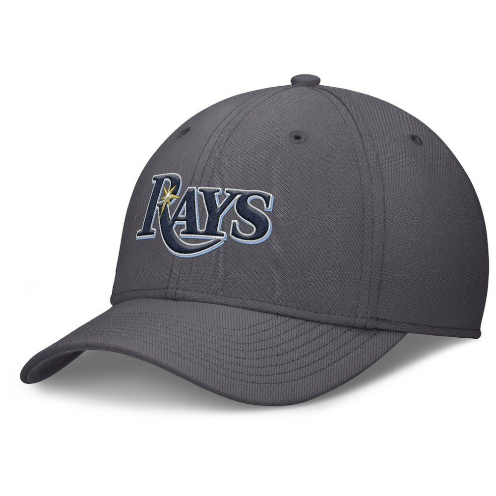 Tampa Bay Rays Swoosh Performance Flex Hat Gray