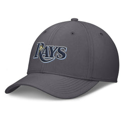 Tampa Bay Rays Swoosh Performance Flex Hat Gray
