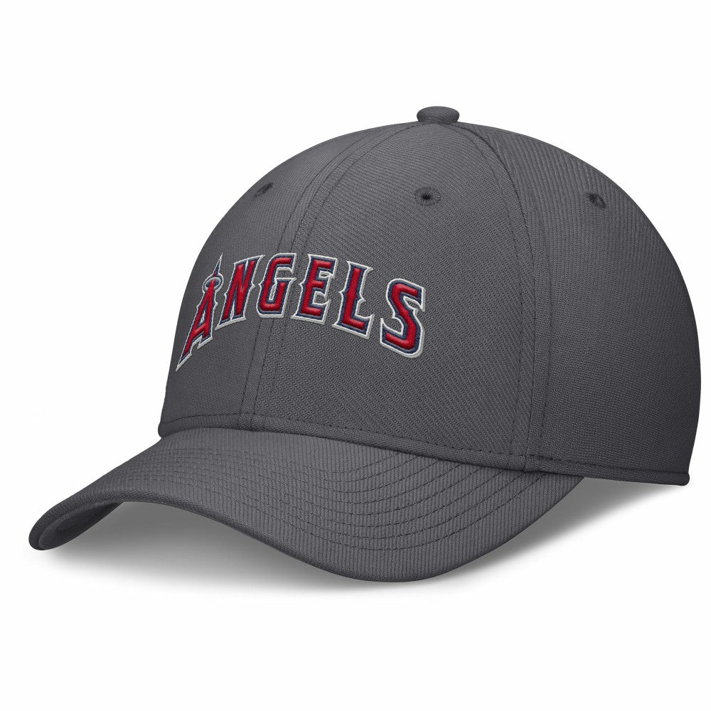 Los Angeles Angels Swoosh Performance Flex Hat Gray