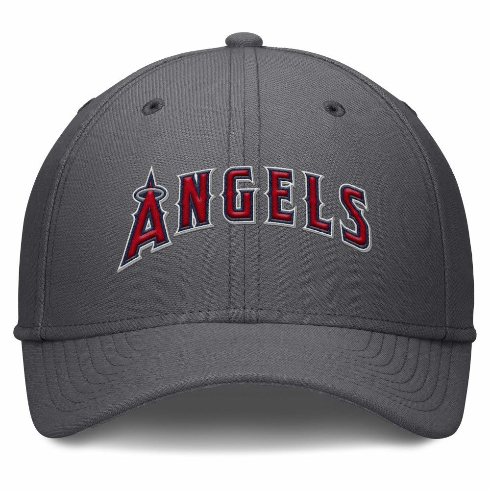 Los Angeles Angels Swoosh Performance Flex Hat Gray