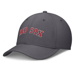 Boston Red Sox Swoosh Performance Flex Hat Gray