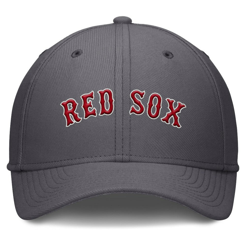 Boston Red Sox Swoosh Performance Flex Hat Gray